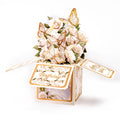 Surprise Rose & Butterfly 3D Birthday Pop-Up Premium Gift Card