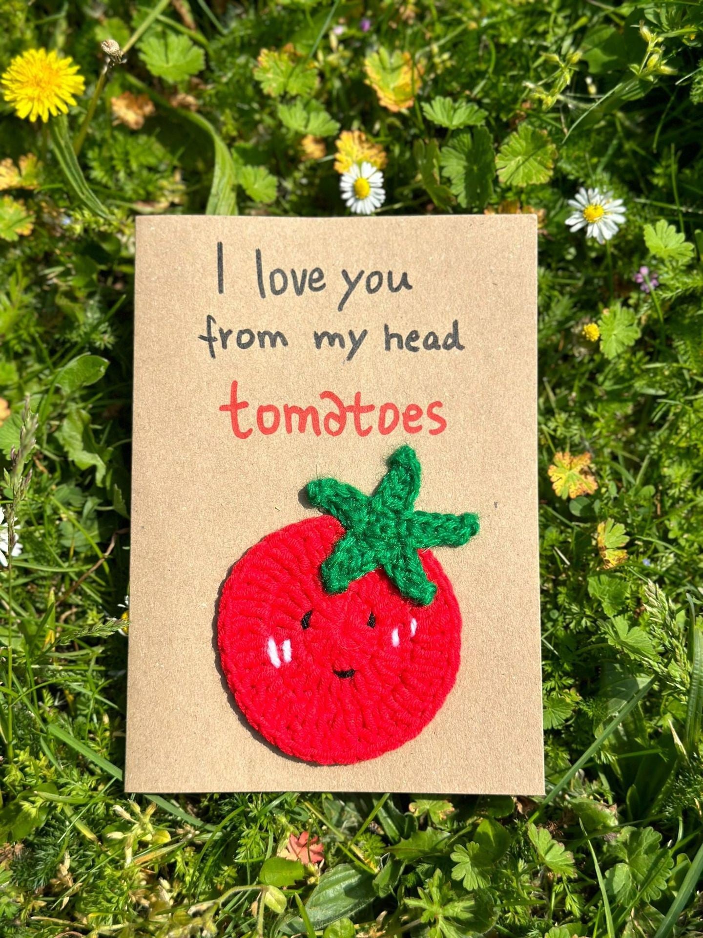Timeless Love Hand-Stitched Greeting Card