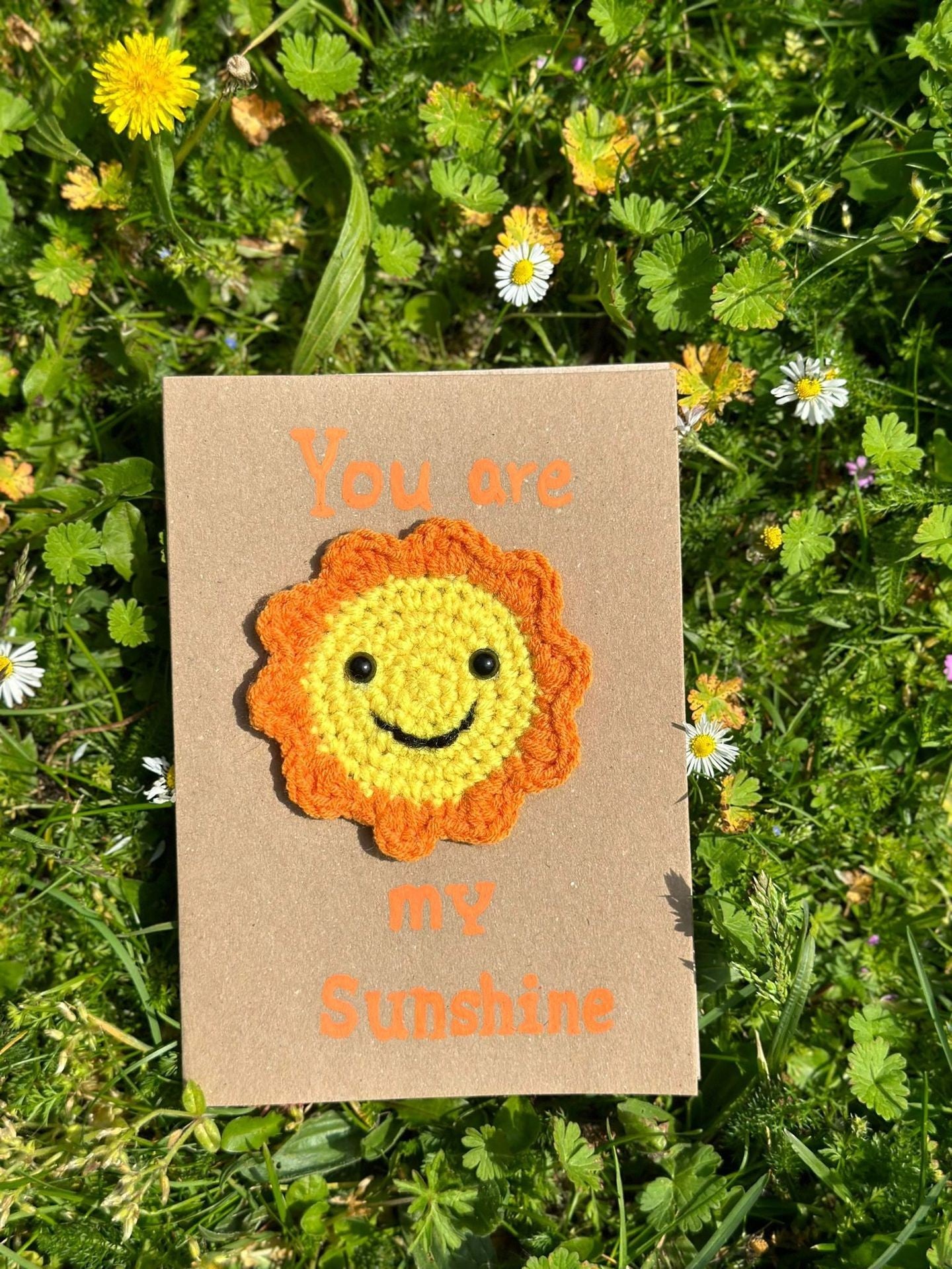 Timeless Love Hand-Stitched Greeting Card