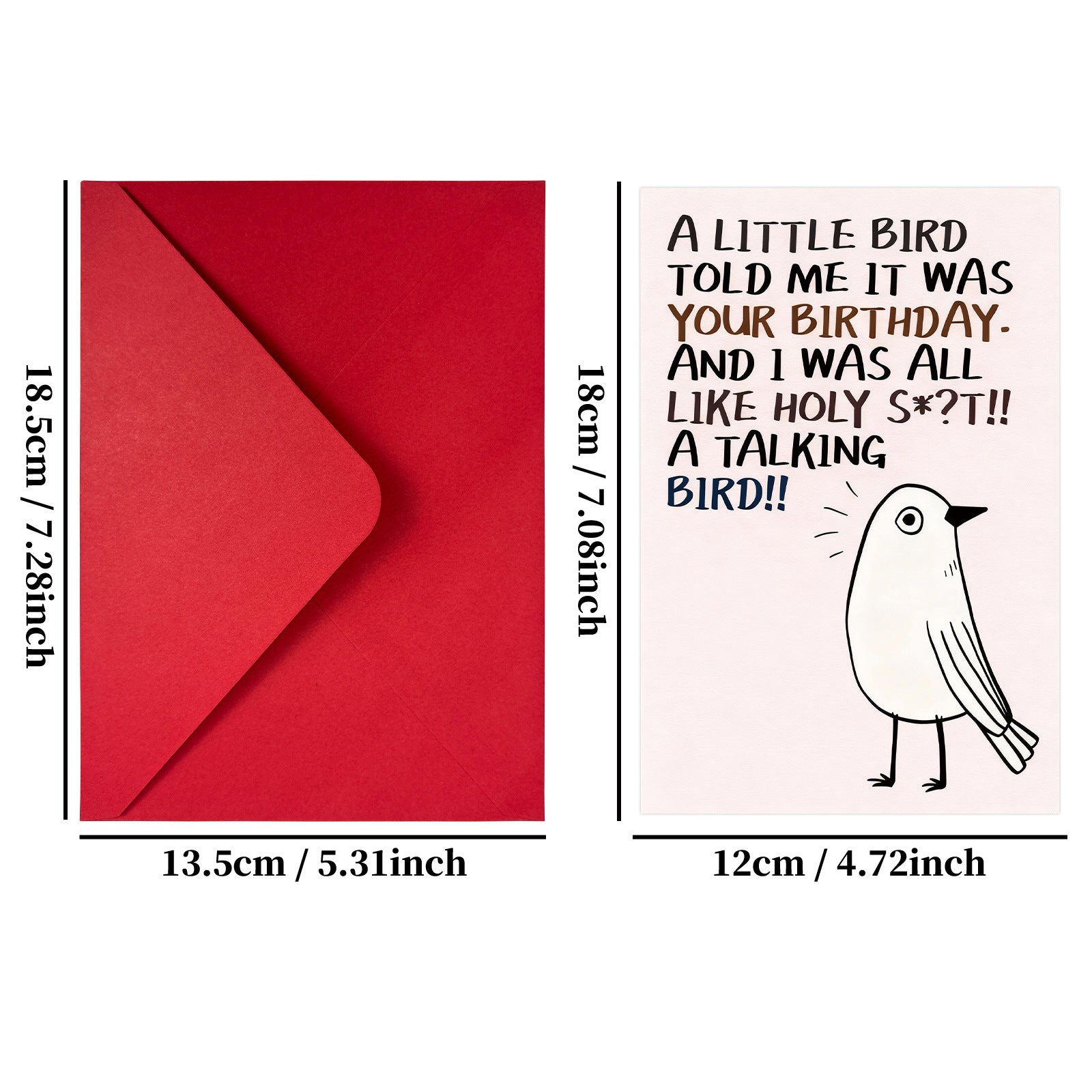 Funny Meme Birthday Card For Friends & Lovers