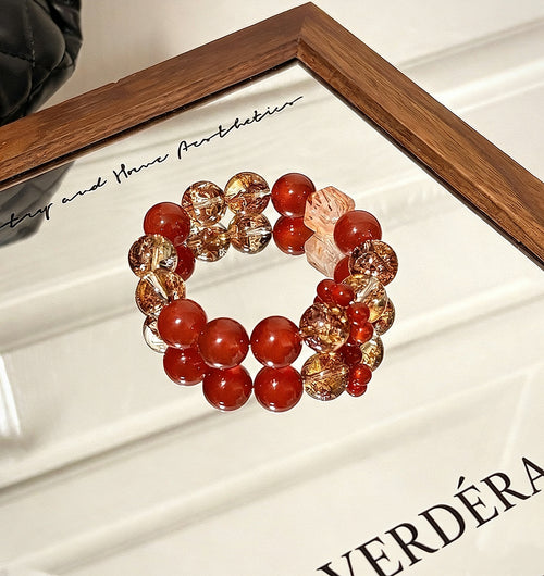 Crimson Flame – Energy Bracelet for Passion & Vitality