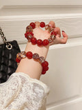 Crimson Flame – Energy Bracelet for Passion & Vitality
