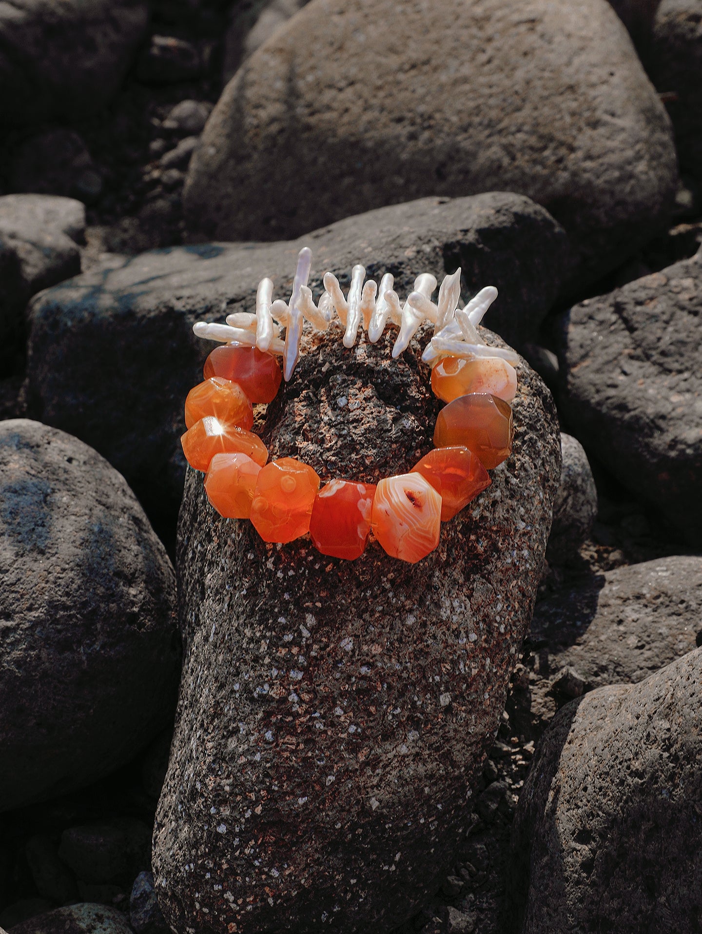 Ember Veil – Energy Bracelet for Radiance & Passion