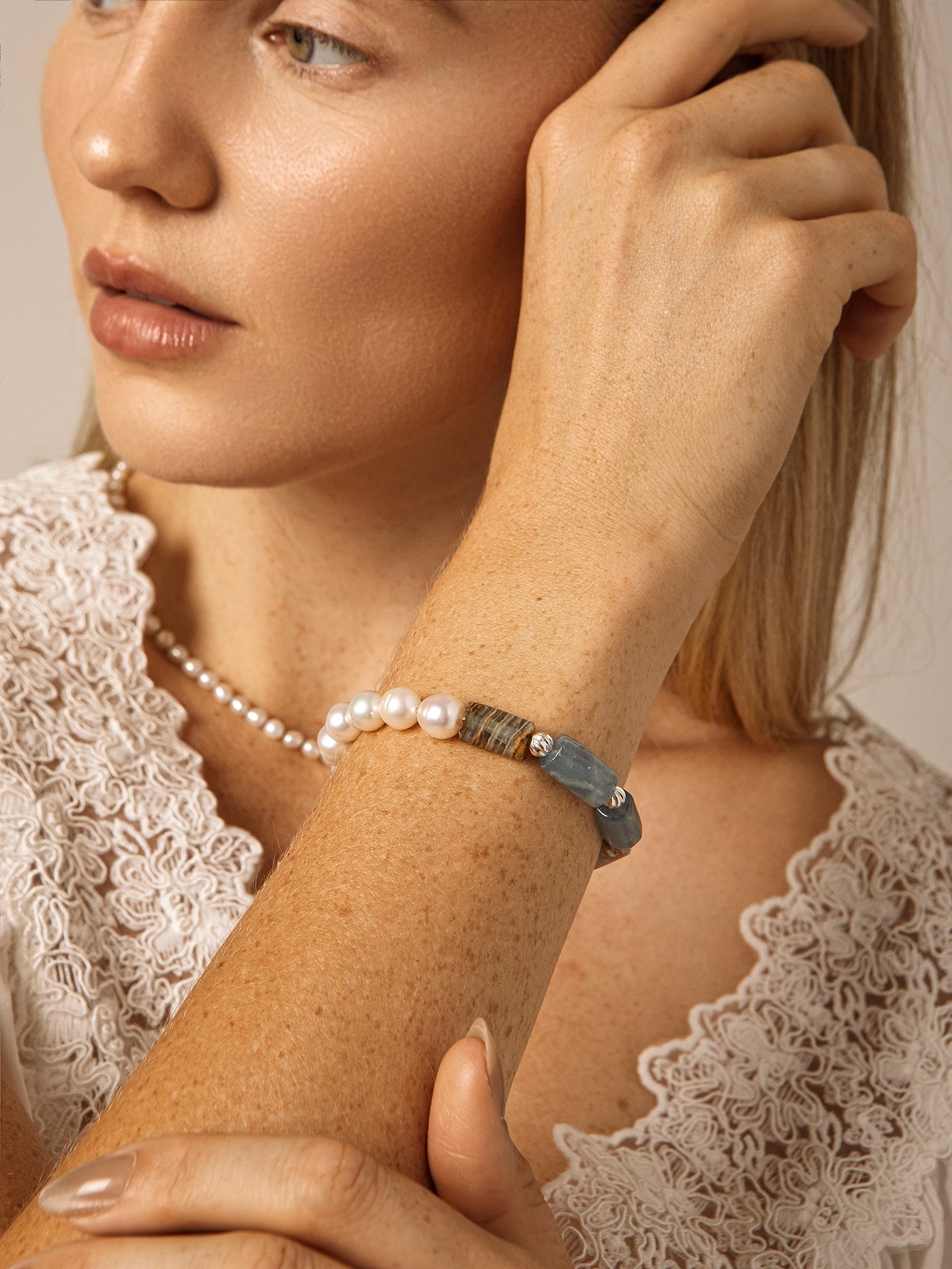 Coastal Whisper — When Ocean tones meet timeless elegance