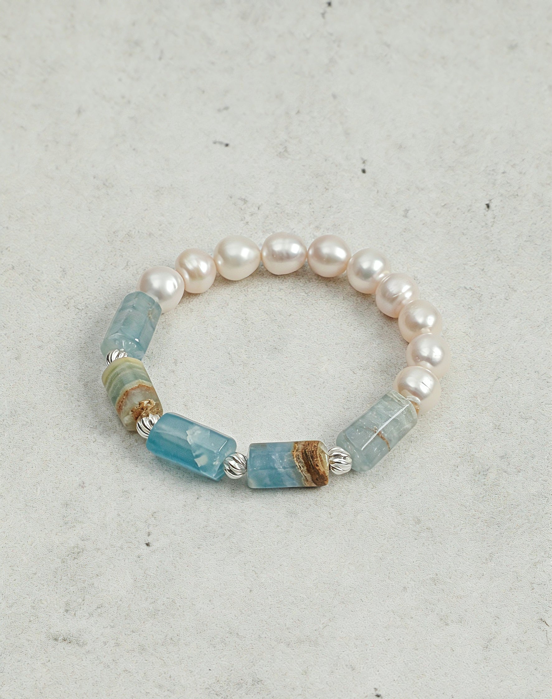 Coastal Whisper — When Ocean tones meet timeless elegance
