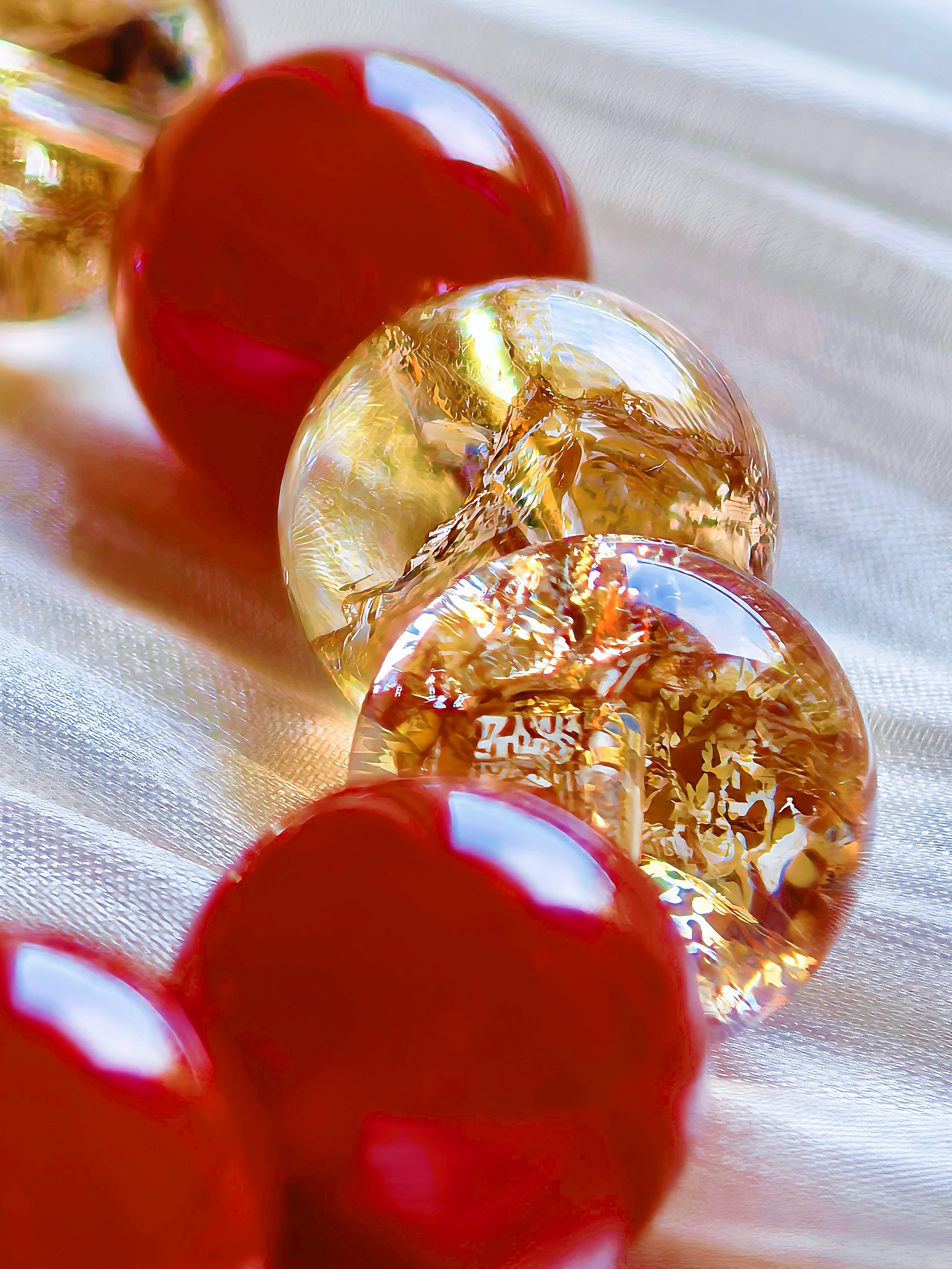 Crimson Flame – Energy Bracelet for Passion & Vitality