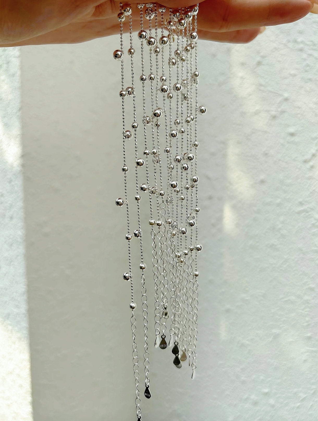 Ivory Reed & Starlink double layered bracelet